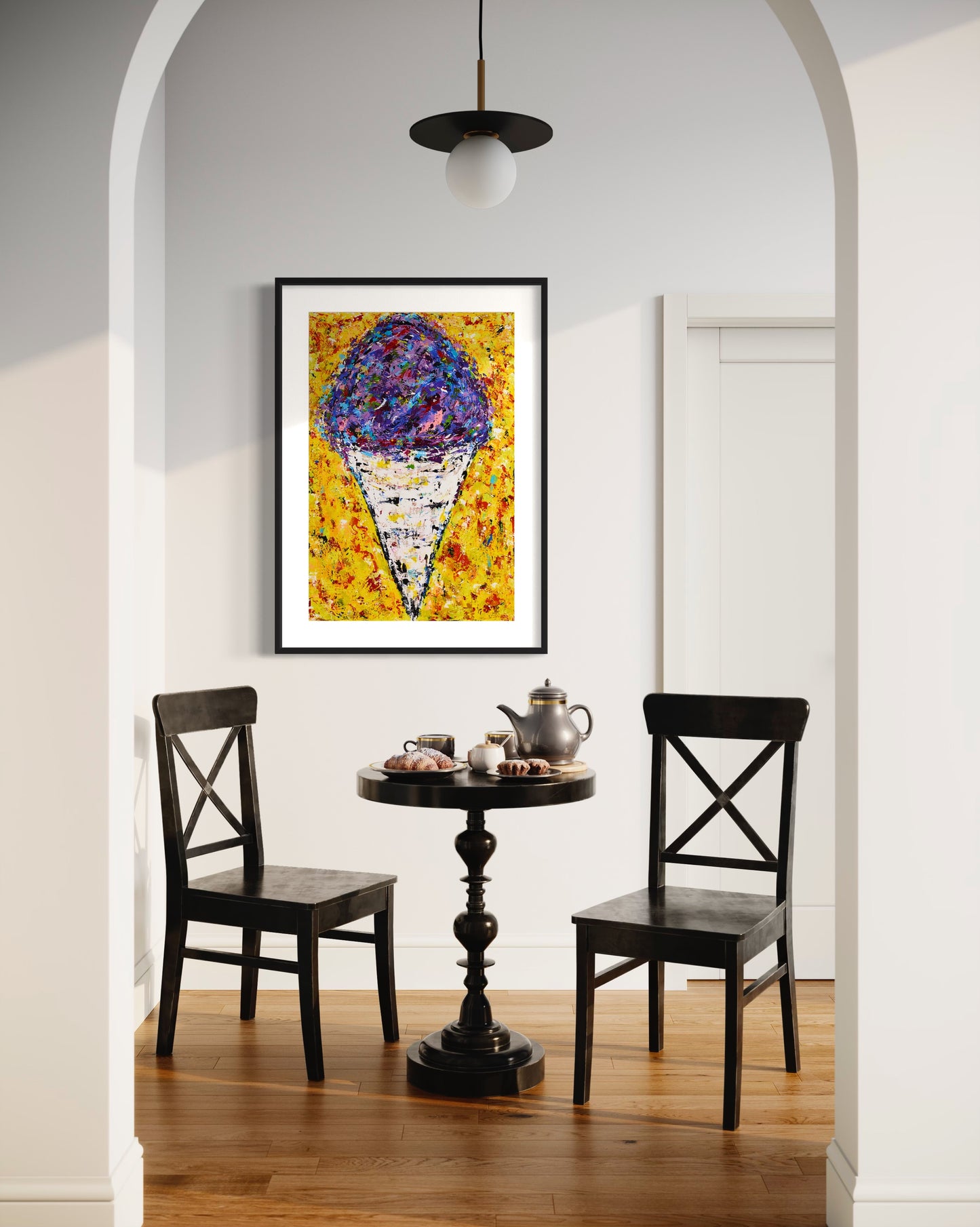 The Purple Snoball Print