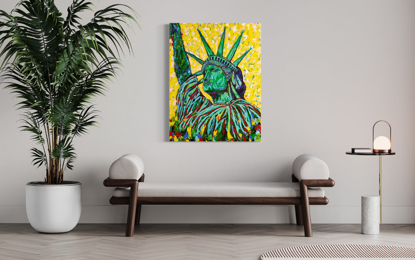 Lady Liberty Print