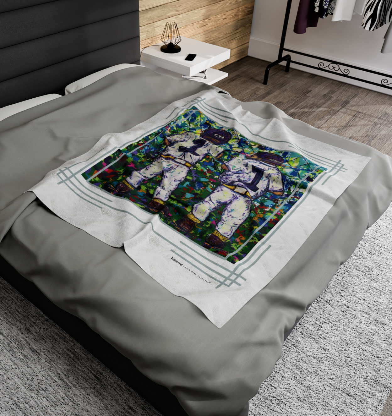Velveteen "Minky" Throw Blanket
