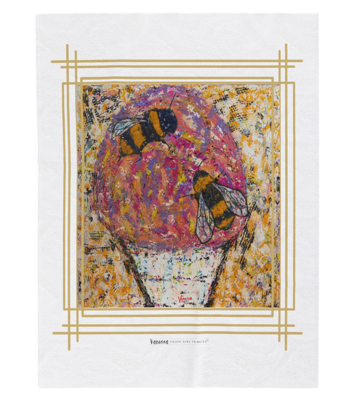 Velveteen "Minky" Throw Blanket