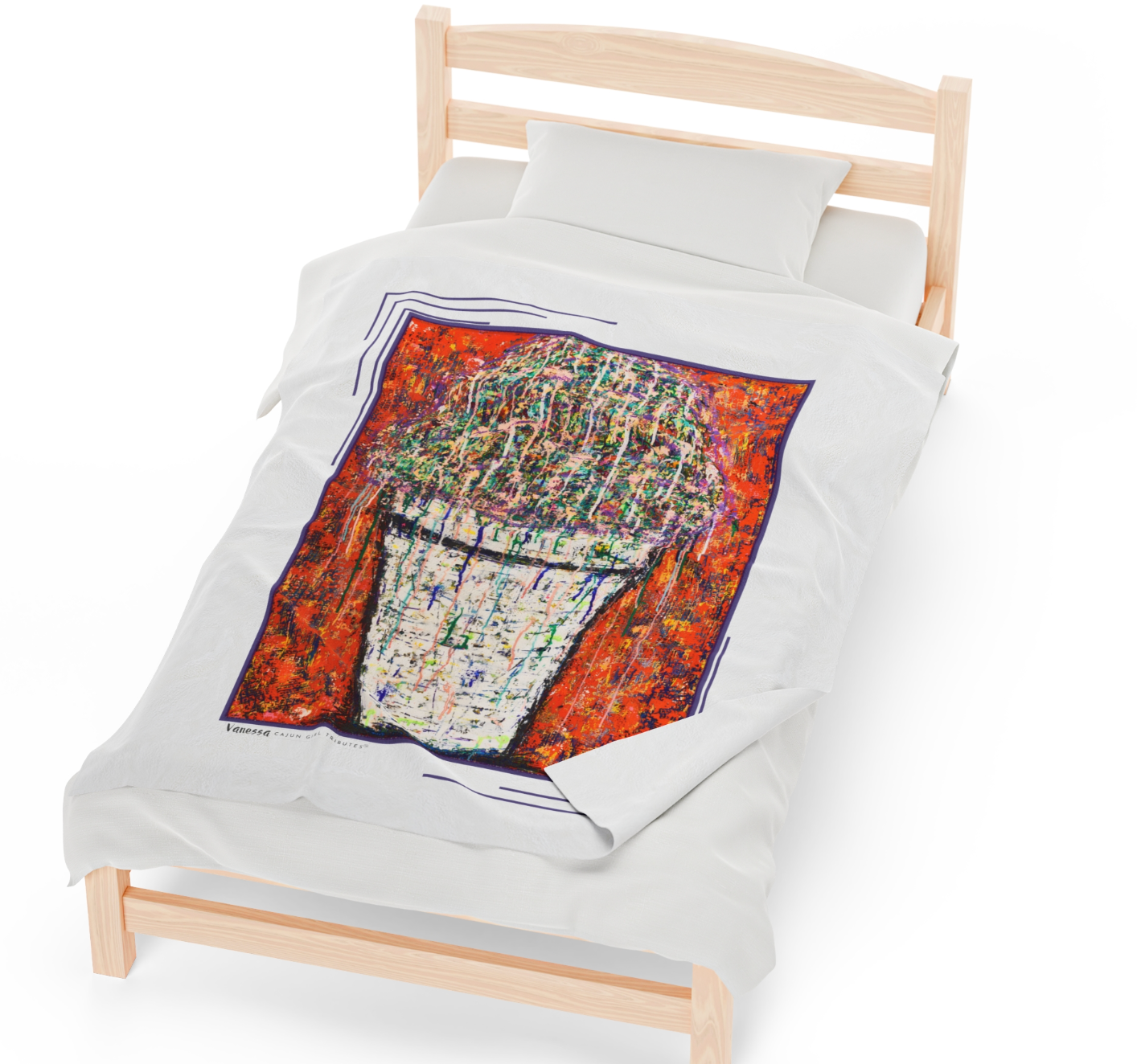 Velveteen "Minky" Throw Blanket