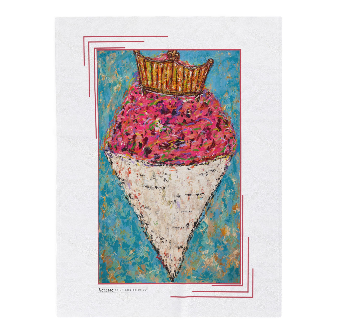 Velveteen "Minky" Throw Blanket