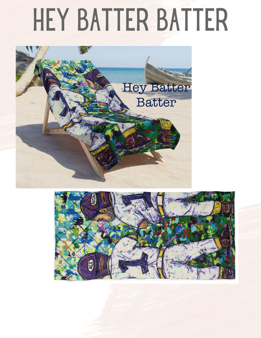 The Artsy Beach Towel