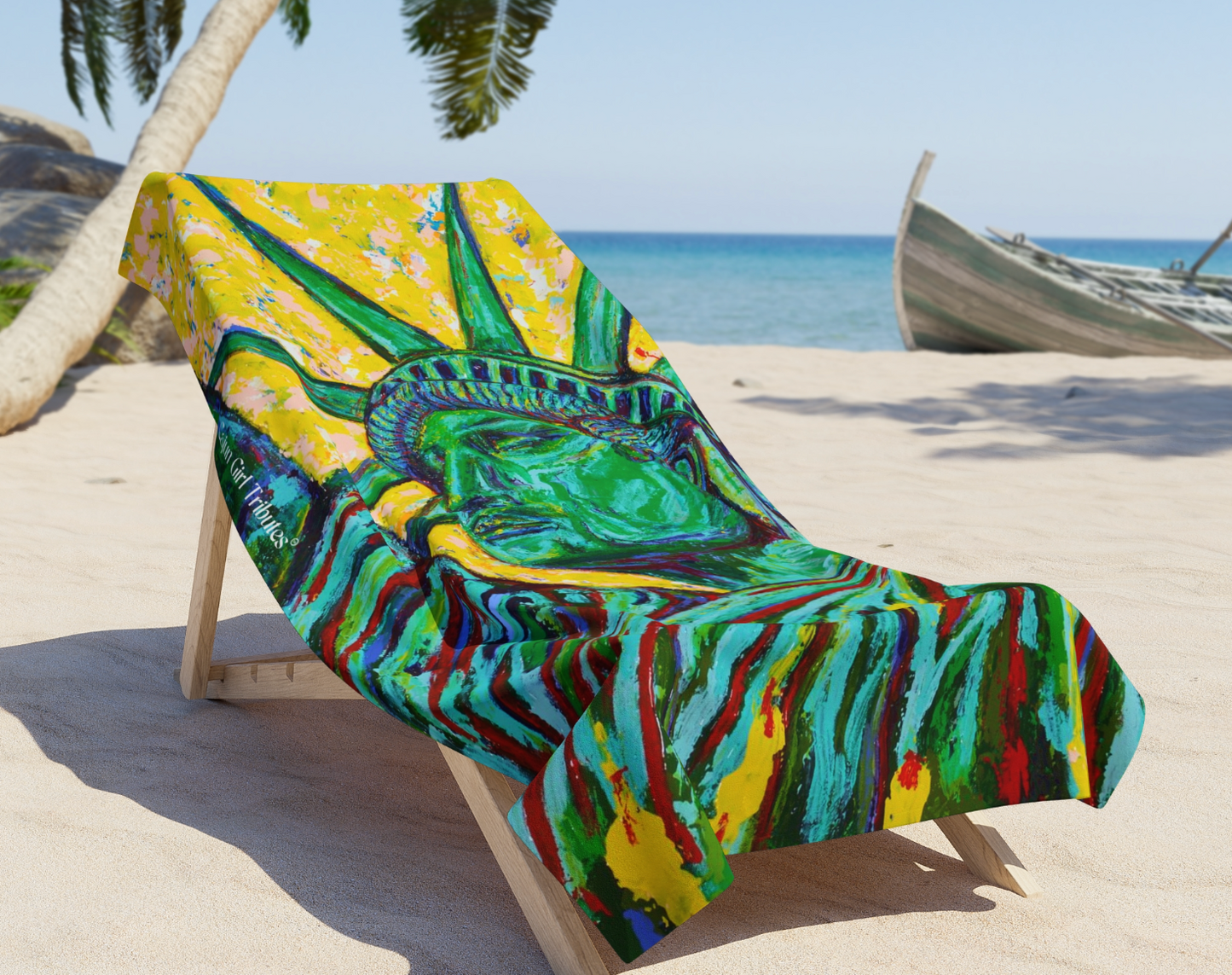 The Artsy Beach Towel